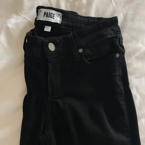 Black Paige jeans